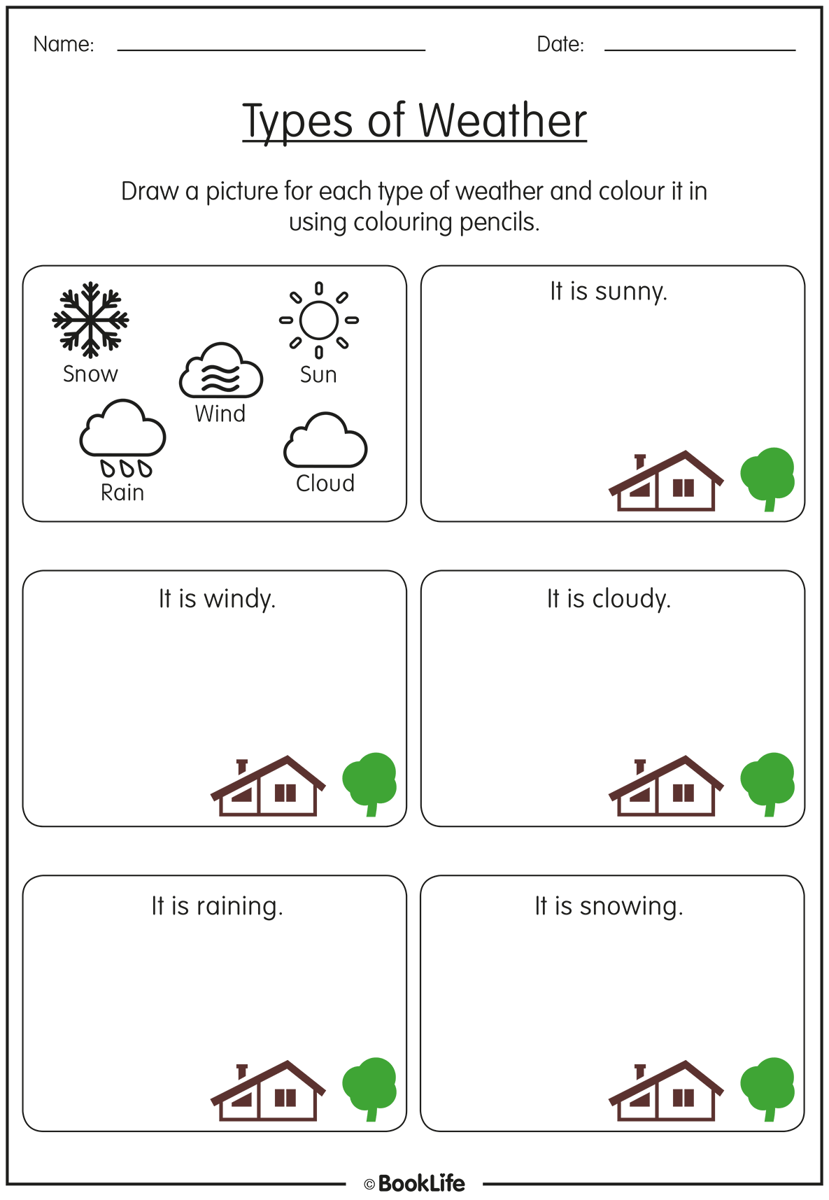Types of Weather by BookLife