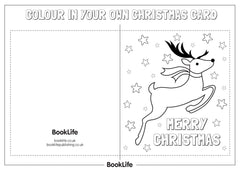 Colour In Christmas Cards