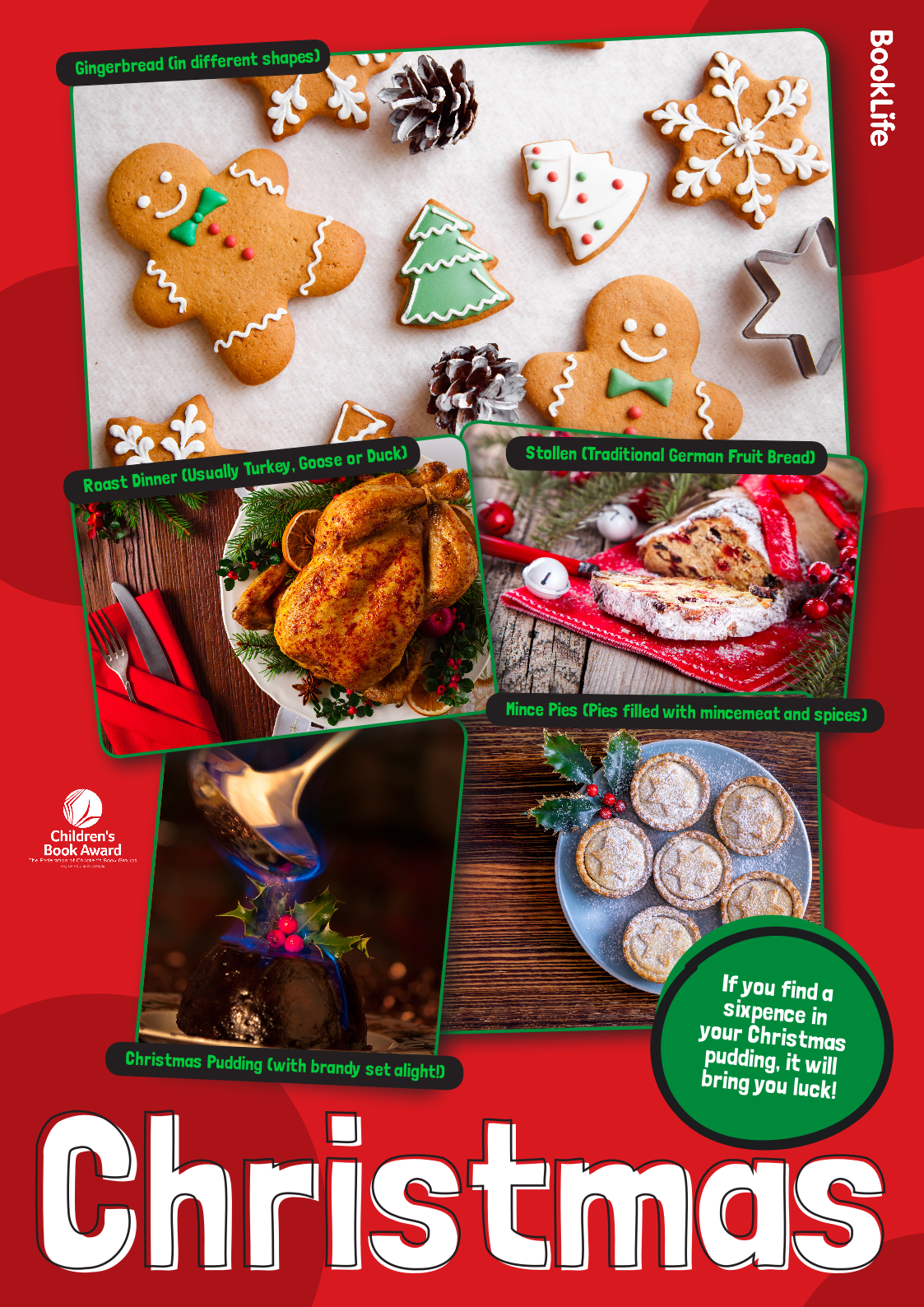 Christmas Food Poster by BookLife